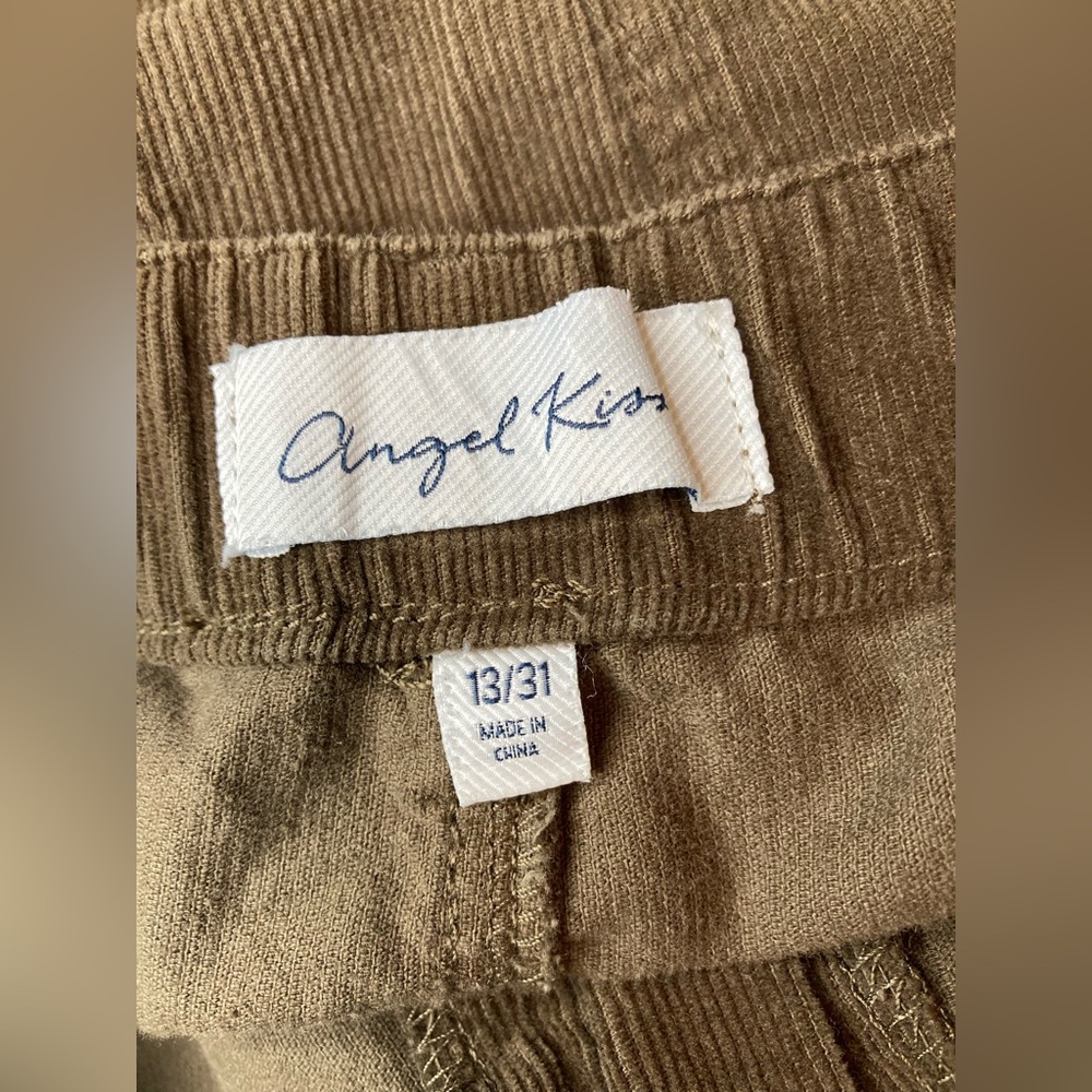Angel Kiss Men's Dark Brown Cargo Pants size: 13/31 - Picture 10 of 11